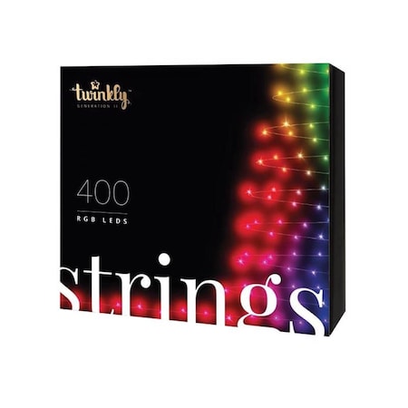 Holiday Bright Lights Twinkly LED Micro/5mm Multicolored 400 ct String Christmas Lights 105 ft. R400LTWP